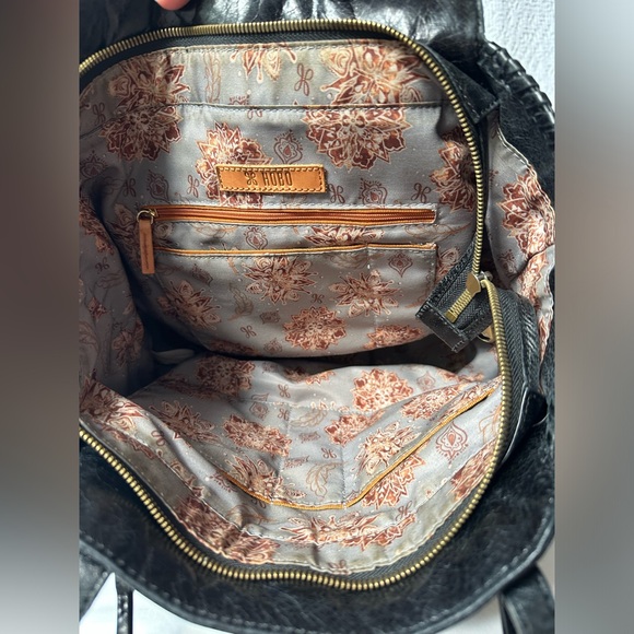 HOBO Praise Leather Tote Bag in Black - Picture 9 of 11